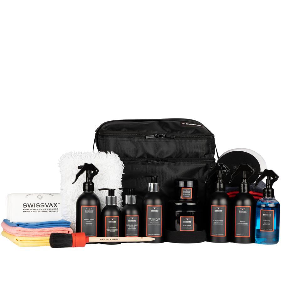 Prestige Collection set completo Swissvax con carnauba