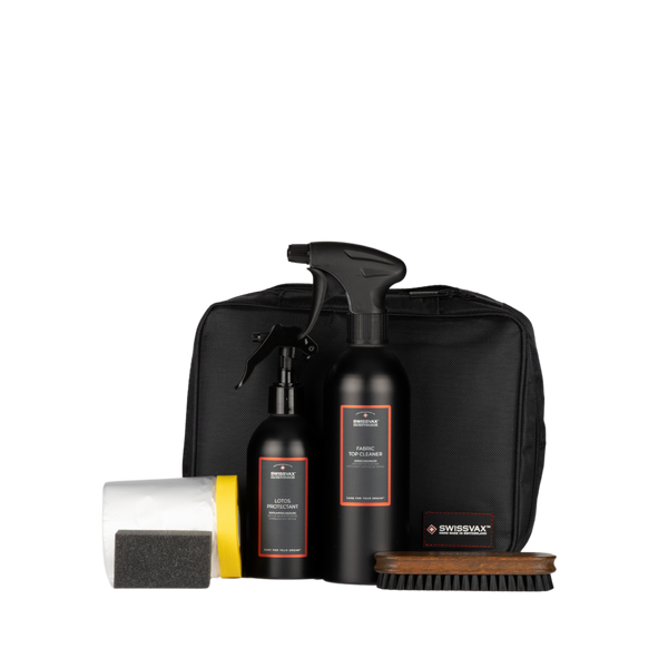 Lotos Protectant Kit – curățare și impermeabilizare acoperiș decapotabil